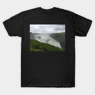 Gullfoss Falls in Iceland T-Shirt